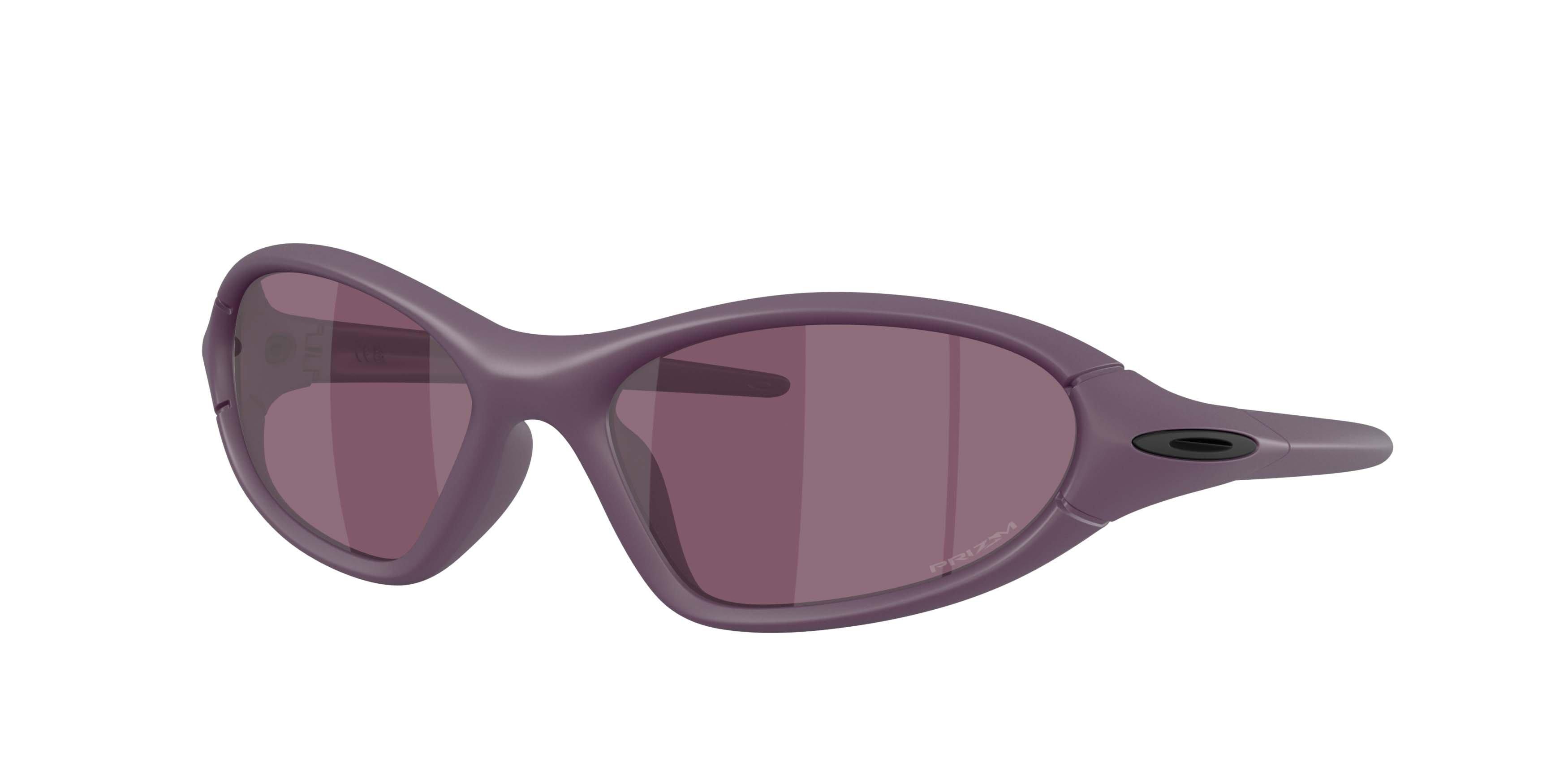 Oakley Portal Jacket Prizm Road Black Sunglasses - Matte Aubergine - PURPLE/BLACK